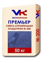 Смесь строительная кладочная M-200 50 кг.